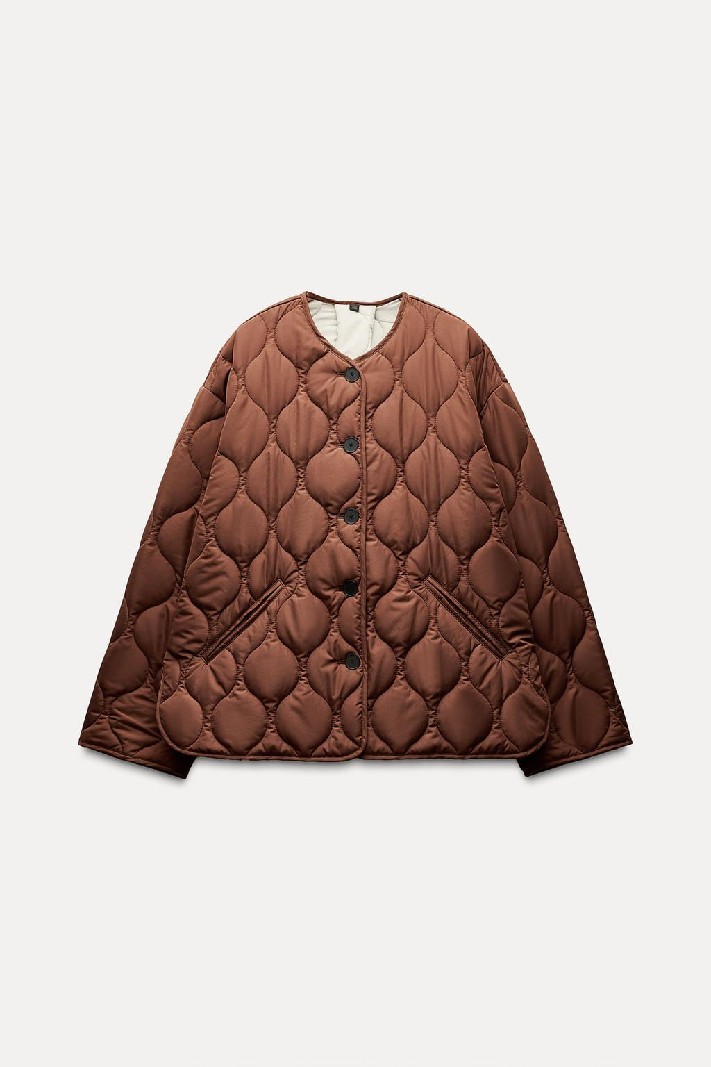 WATER-REPELLENT QUILTED JACKET - Zara фото 5