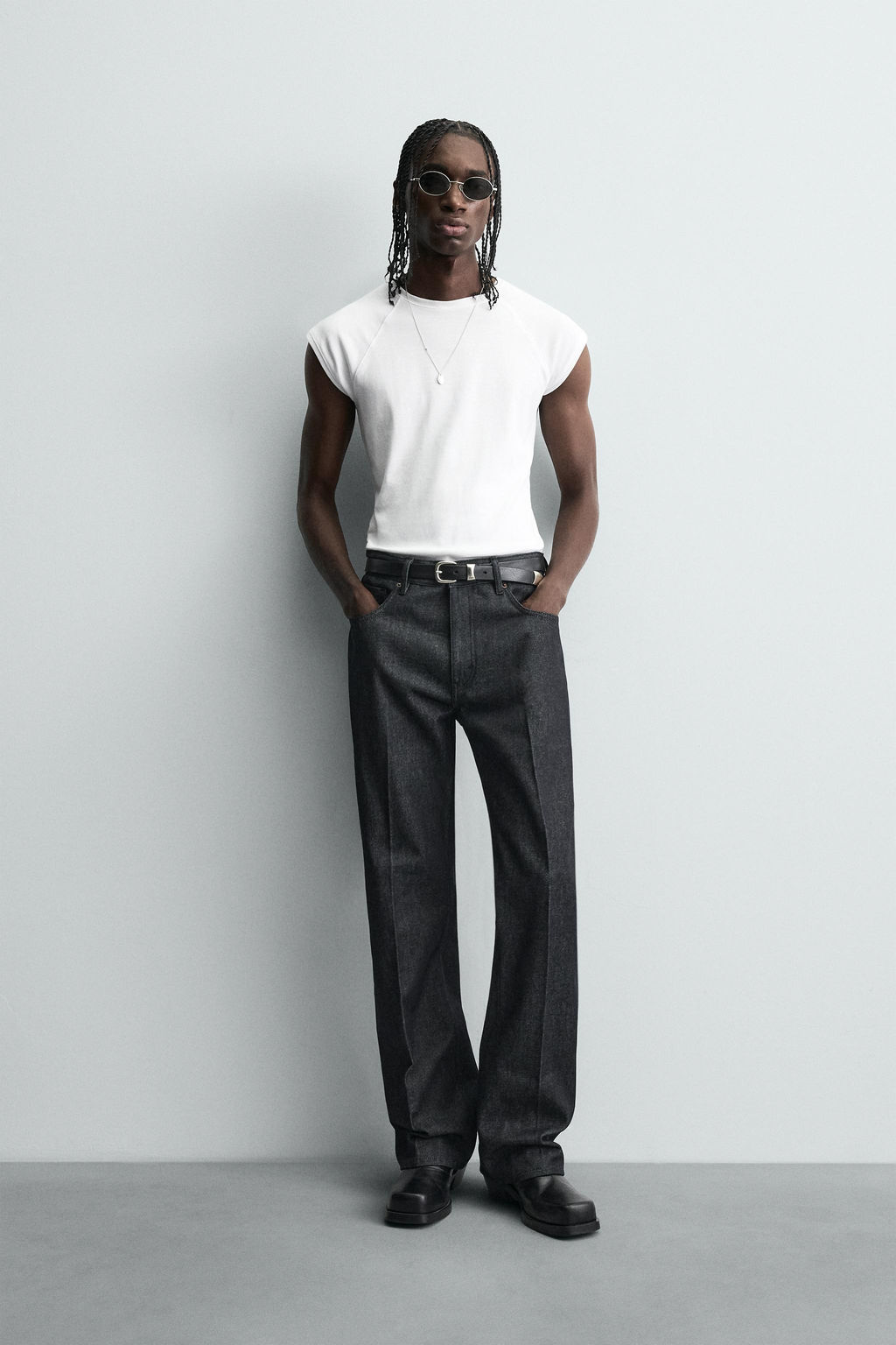 BOOTCUT STRAIGHT-LEG JEANS