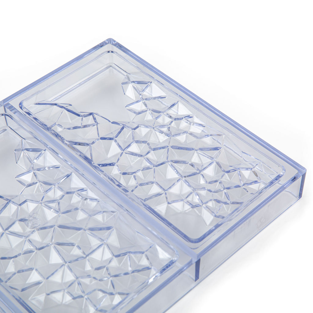 S-CHIEF PPC-0101 Форма для шоколада полистирол 27.5 х 17.5 х 2.5 см 1 шт №4 осколки  фото 4