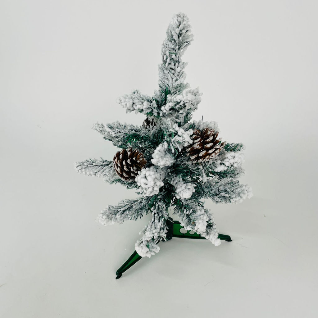 Елка из ПВХ заснеженная с шишками 35 см - Ип лебедев о.ю фото 2