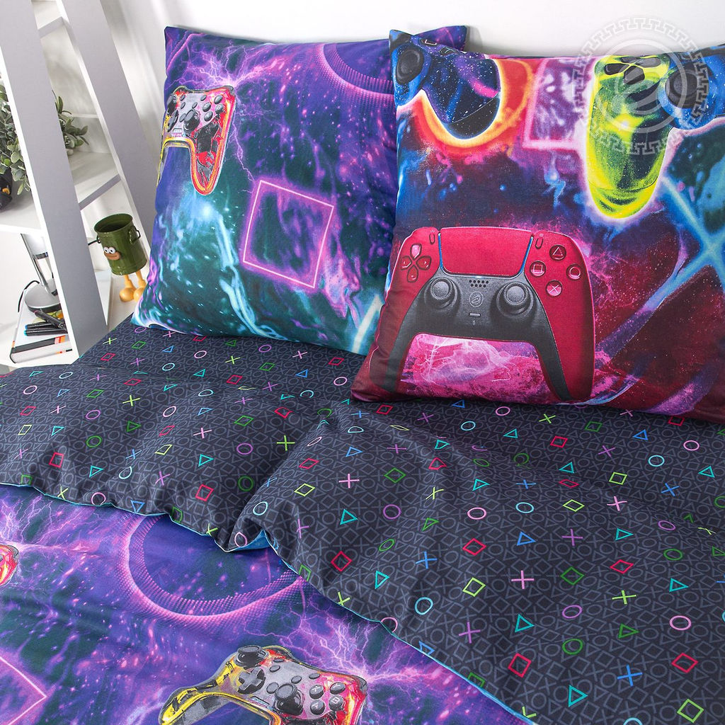 Постельное бельё Джойстик (бязь премиум) 2,0 сп./Пододеяльник: 1 шт. - 215*175; Простыня: 1 шт. - 215*200; Наволочка: 2 шт. - 70*70; Премиум - Артпостель фото 2