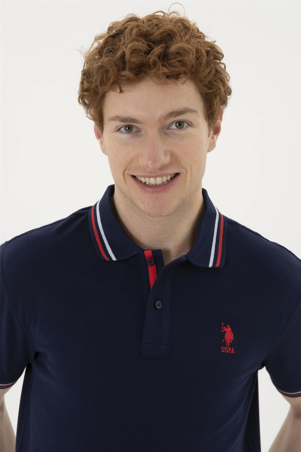 Мужская темно-синяя базовая футболка - U.s. polo assn фото 2