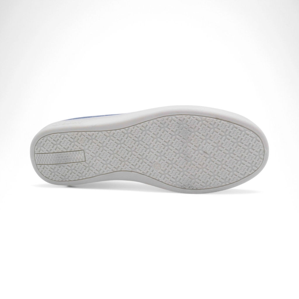 Женские мокасины D317-19 синие - Sport фото 4