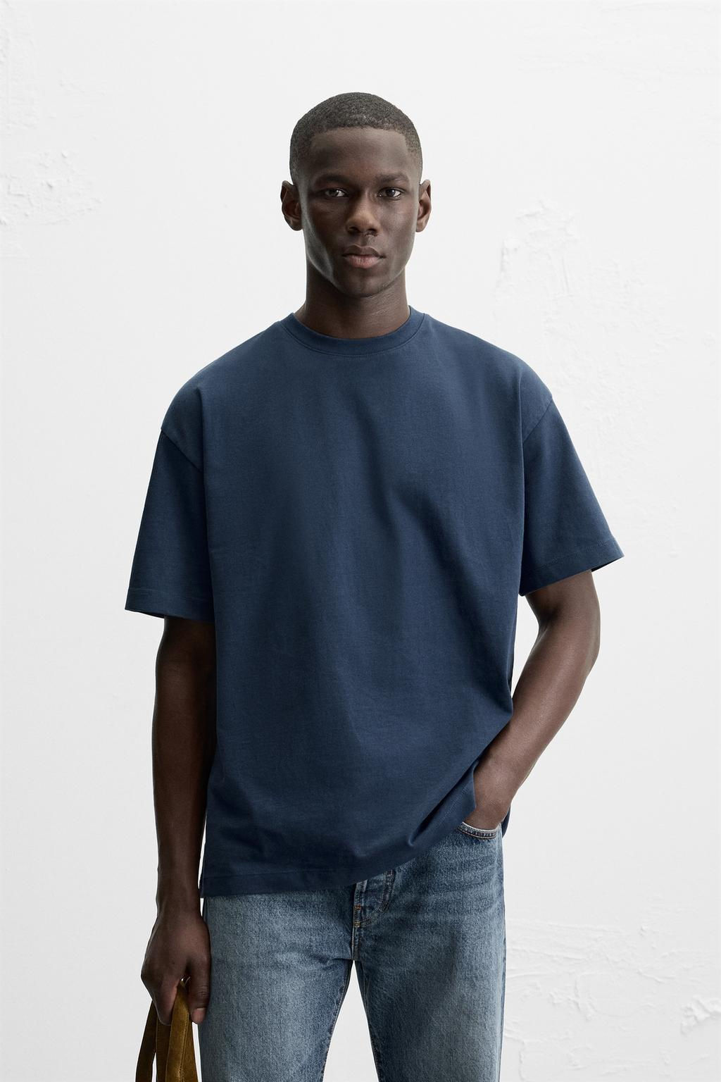 BASIC HEAVY WEIGHT T-SHIRT - Zara фото 63