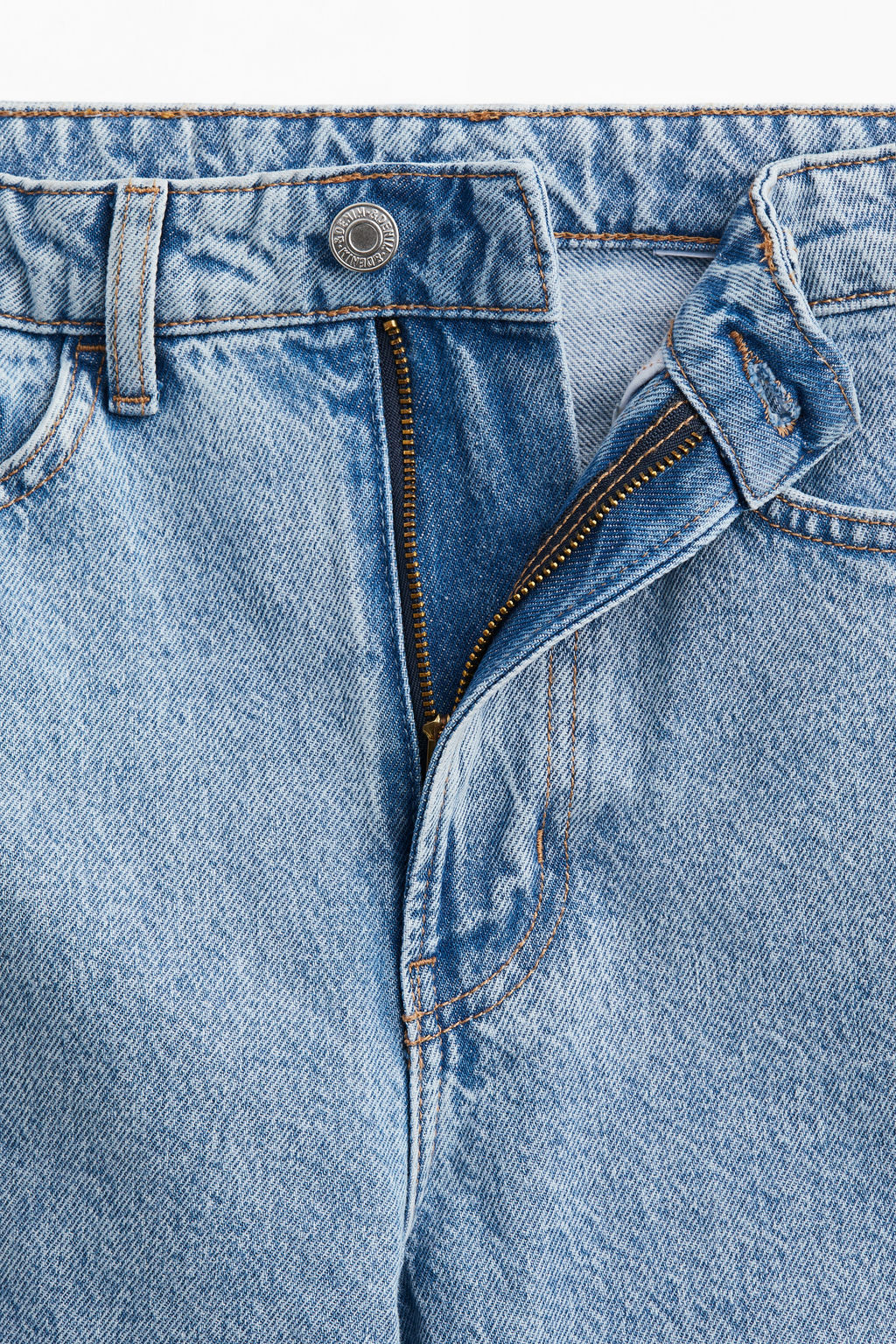 Petite Length Wide Ultra High Jeans - H&m фото 3