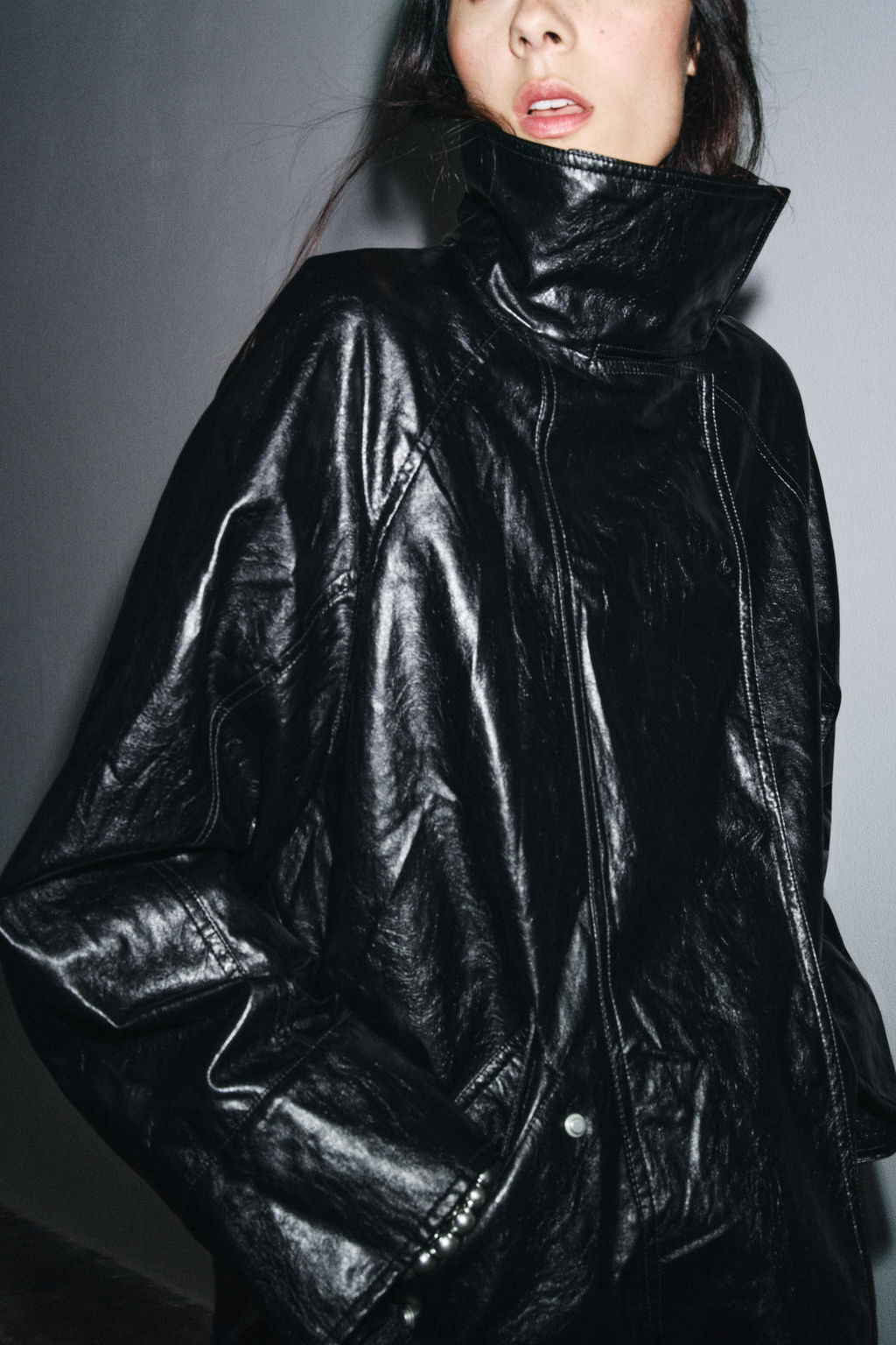 SHINY ZW COLLECTION JACKET - Zara фото 3