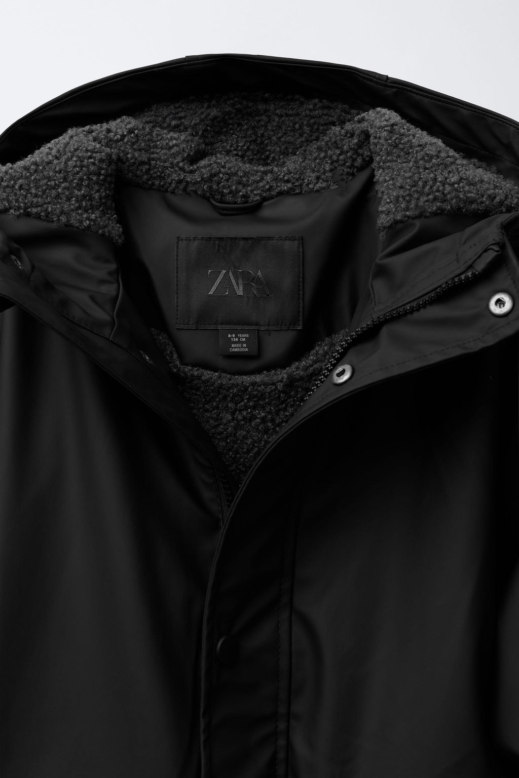 WATER-REPELLENT COATED PARKA - Zara фото 6