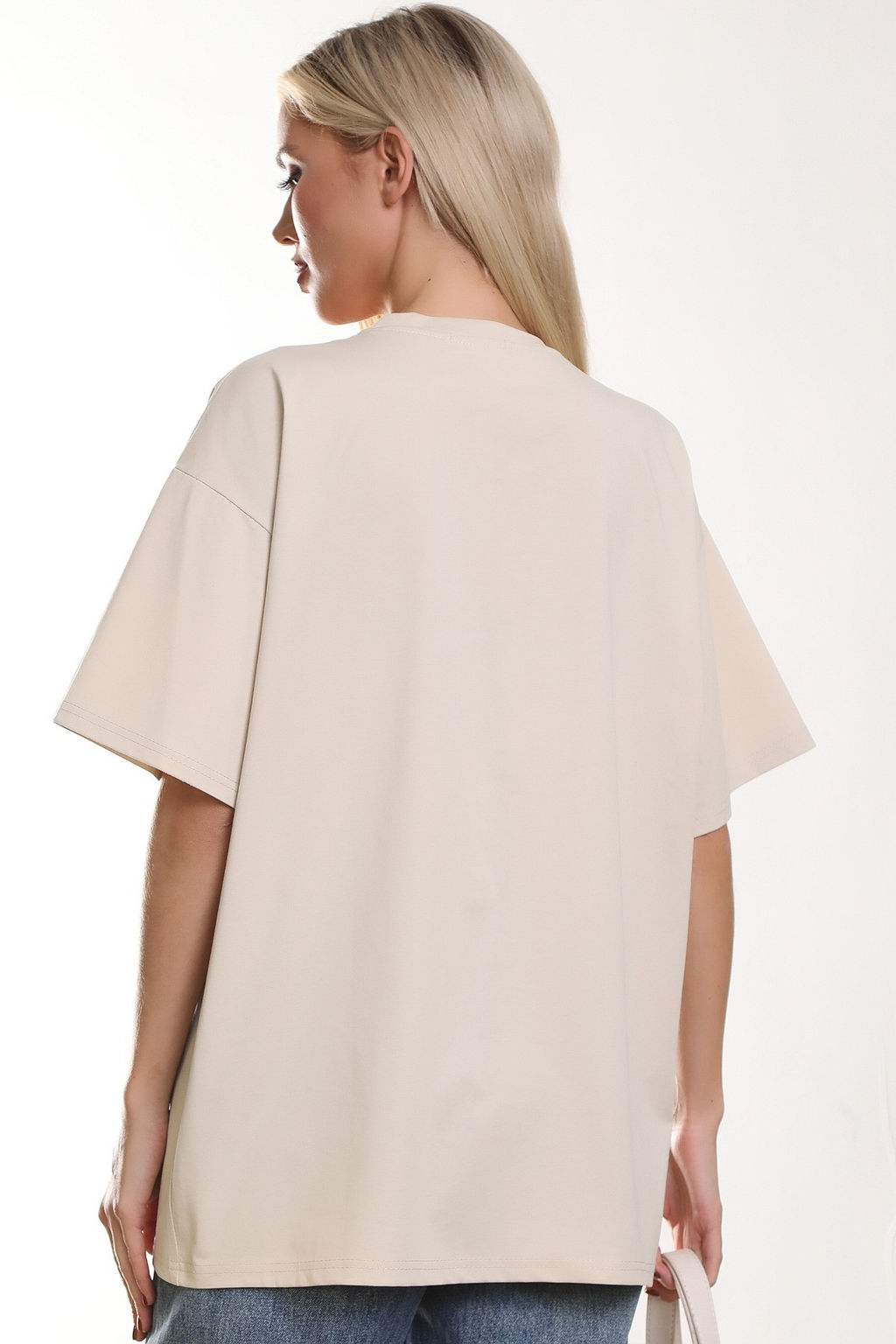 Футболка П-2227/9 Цвет:бежевый - Леди агата фото 6