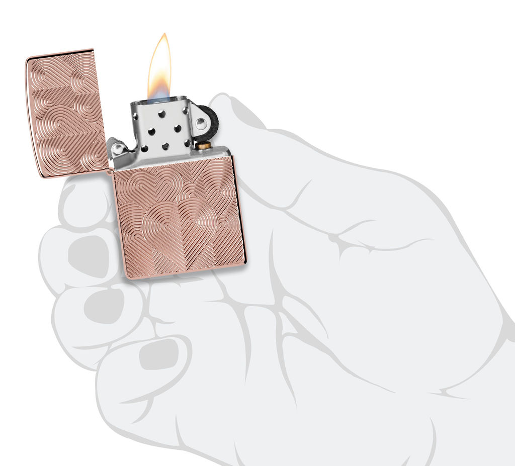 Зажигалка ZIPPO Armor® Сердца | Hearts 48919