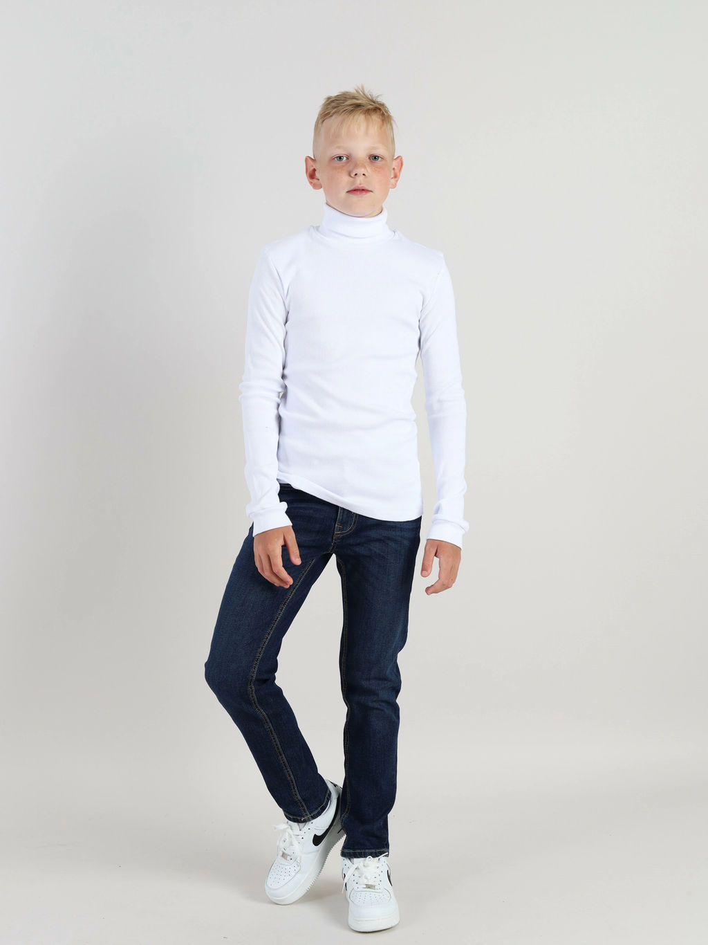 CRB wear/CWKB 63152-20 Водолазка для мальчика,белый/Ex.Cherubino фото 3