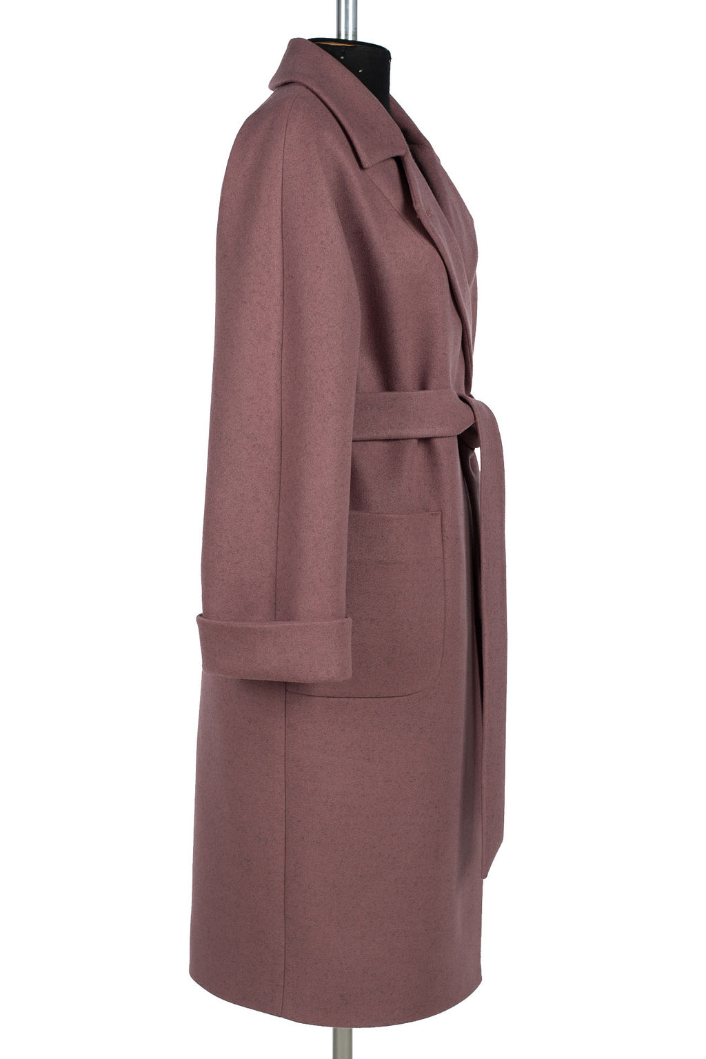 Пальто женское демисезонное (пояс) - El podio фото 8