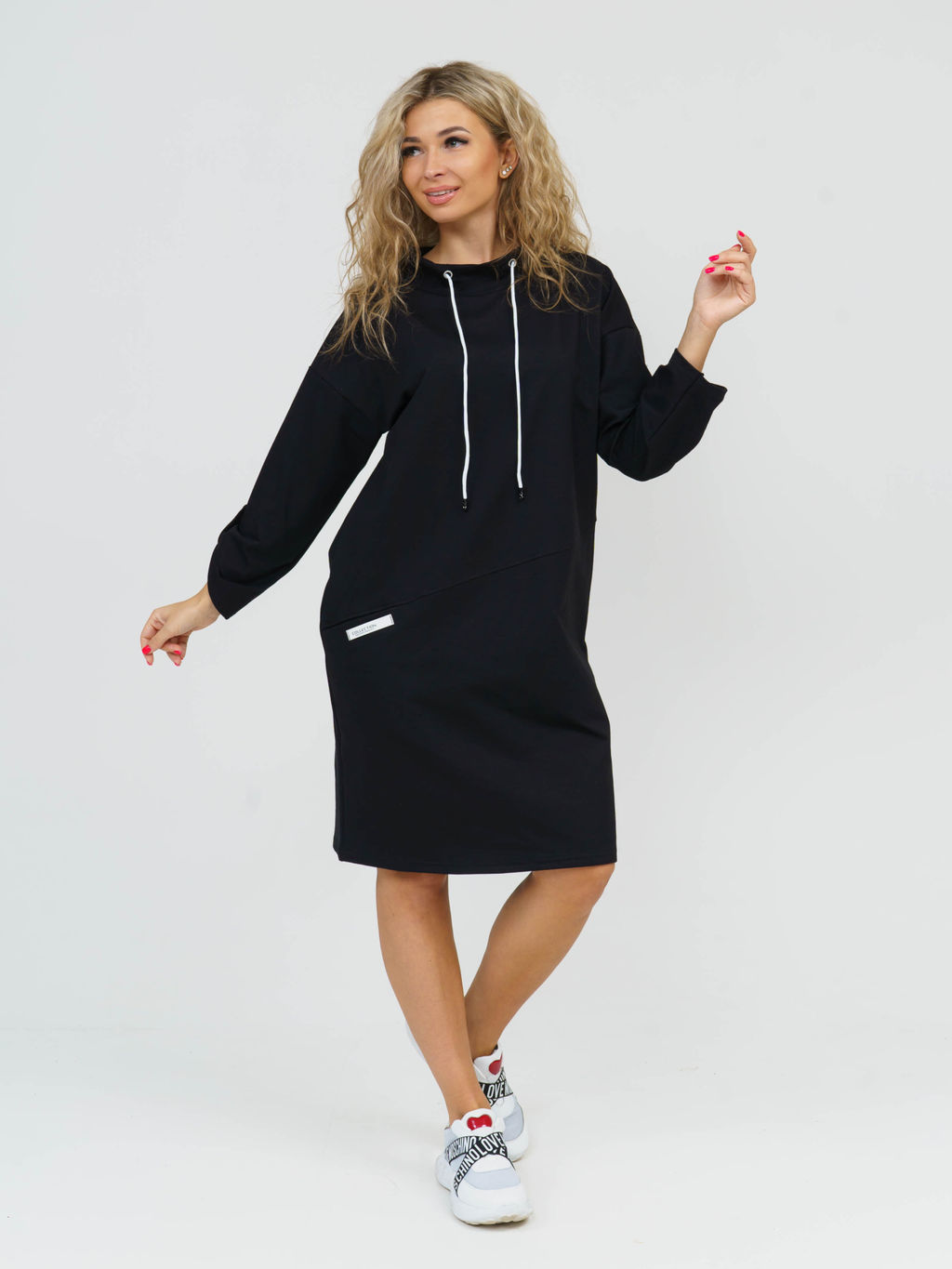 880 Платье "Черный"