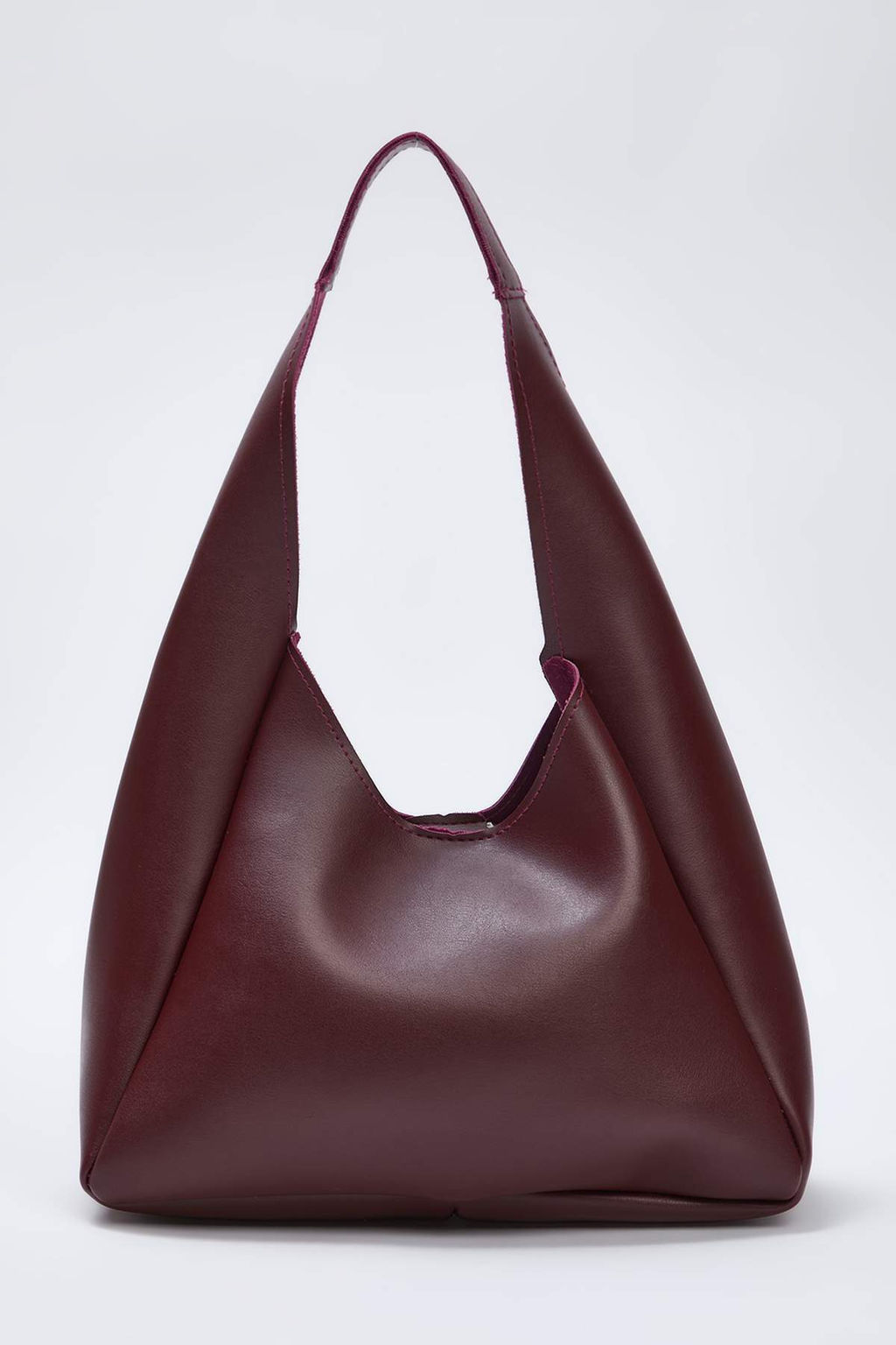 Bordo Yavrulu Oval Kad?n Orta Boy Omuz Canta TAKAW25OC00007