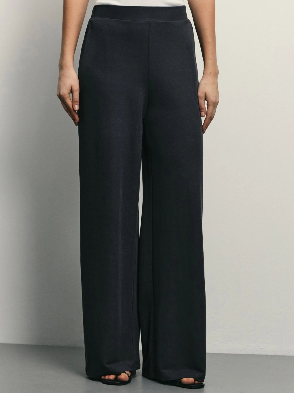 Прямые брюки из вискозы / Zarina  фото 2