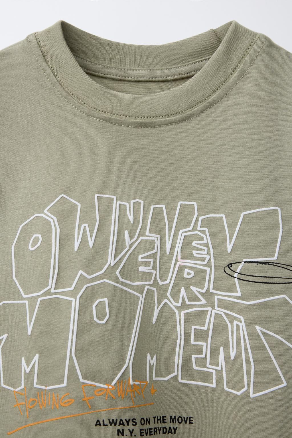 GRAFFITI PRINT T-SHIRT - Zara фото 3