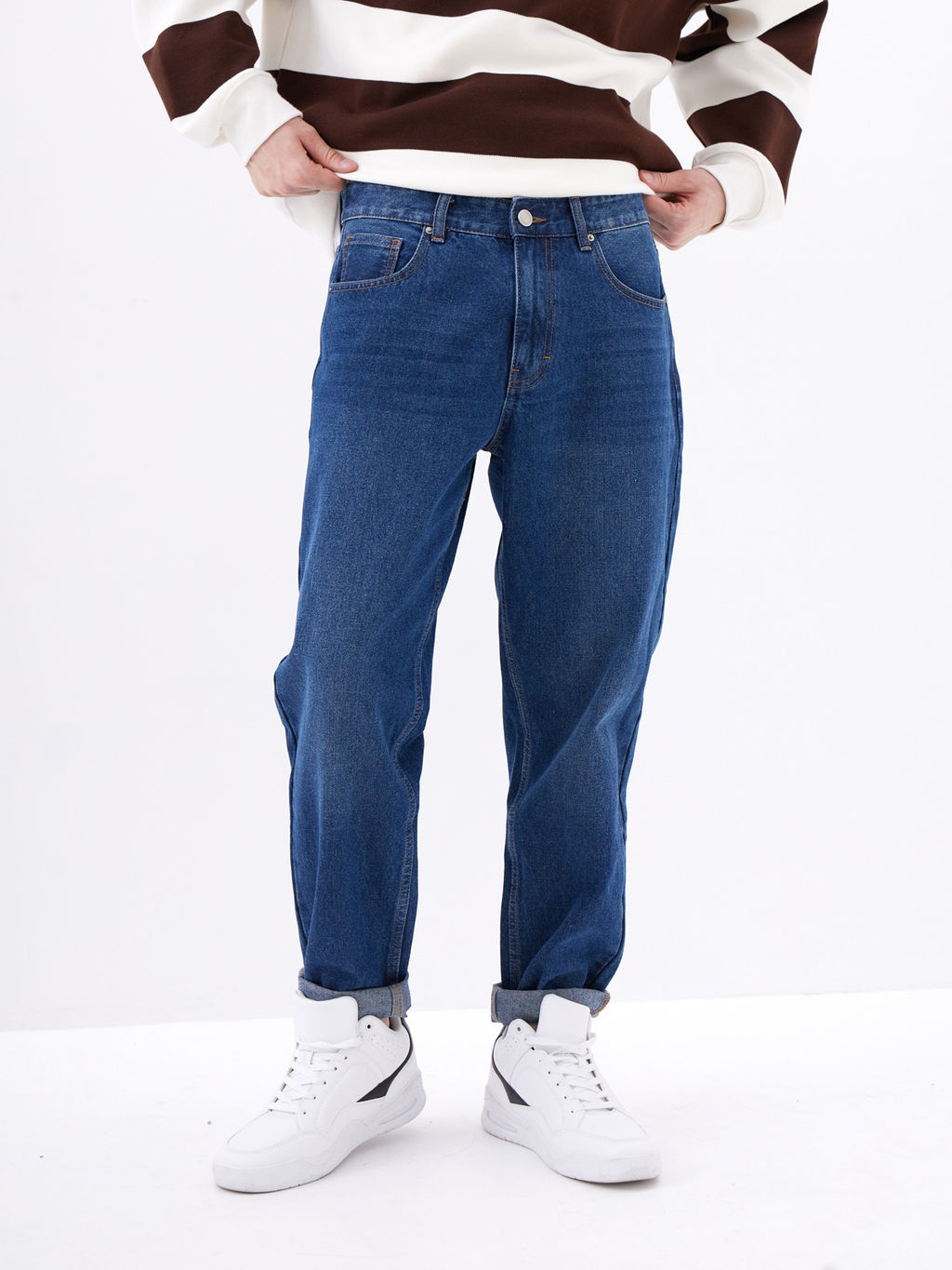 Мужские джинсы TAPER-SLIM - Mossmore фото 50