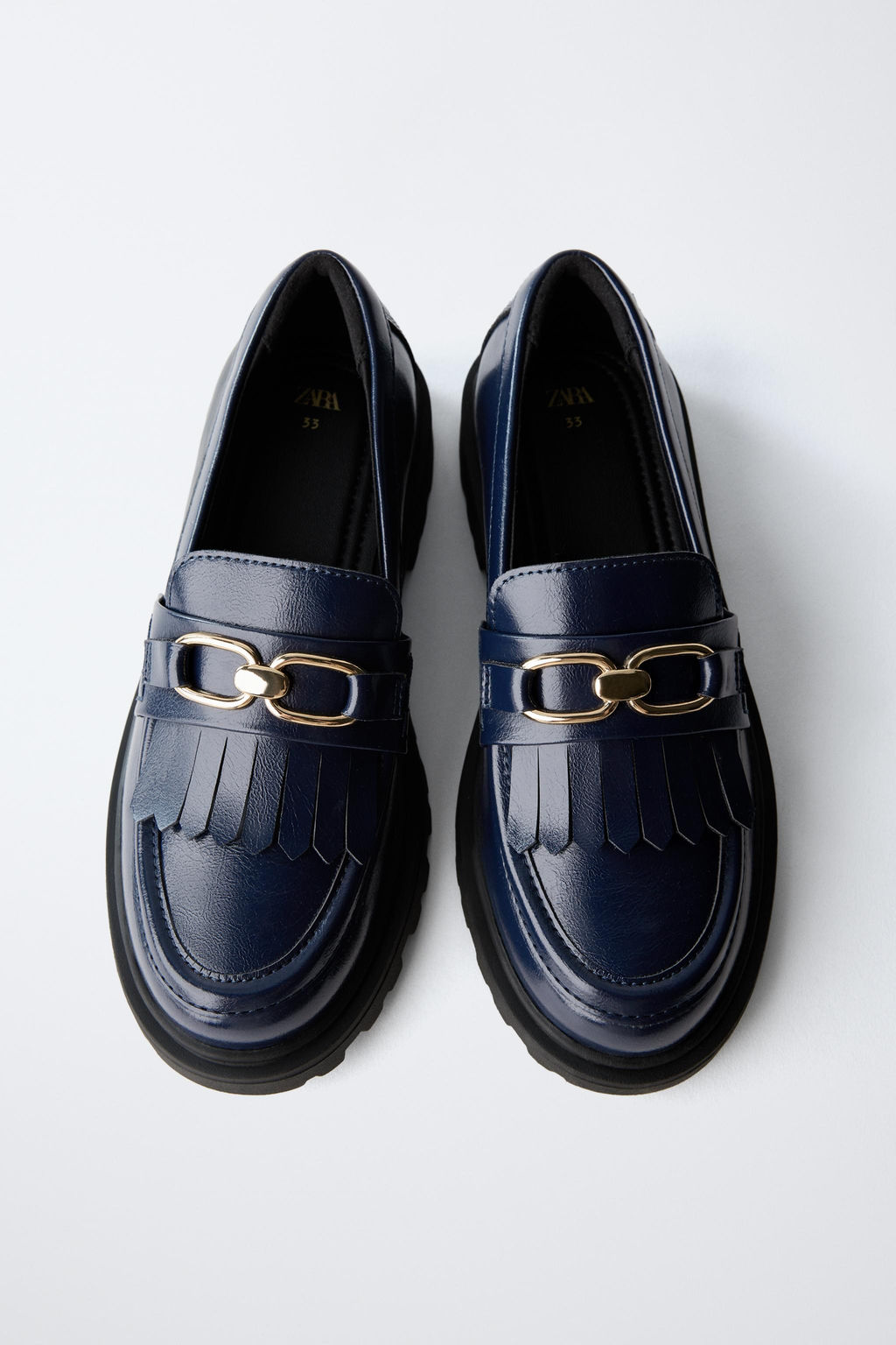 FRINGED LOAFERS - Zara фото 4