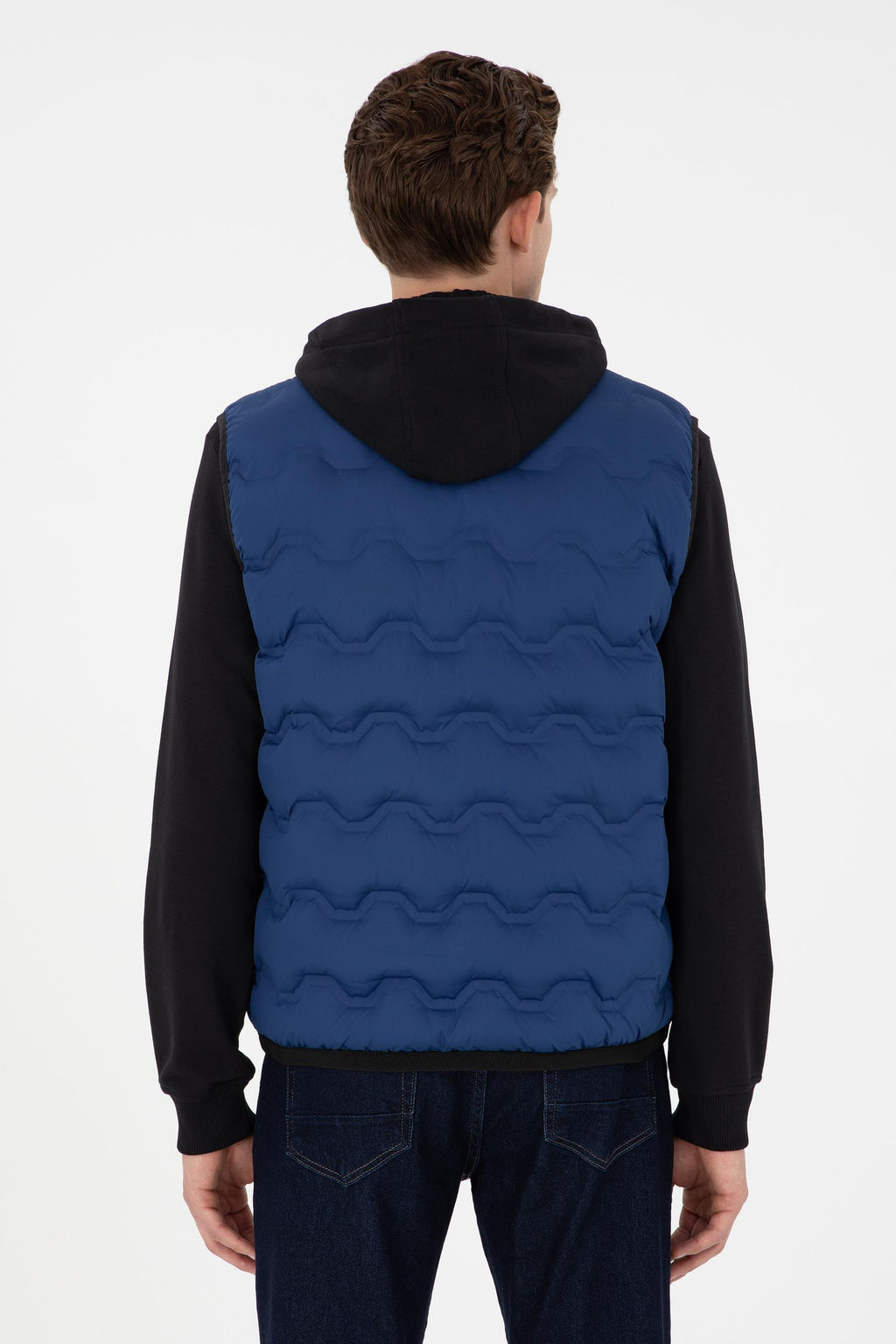 Мужской жилет цвета индиго - U.s. polo assn фото 5