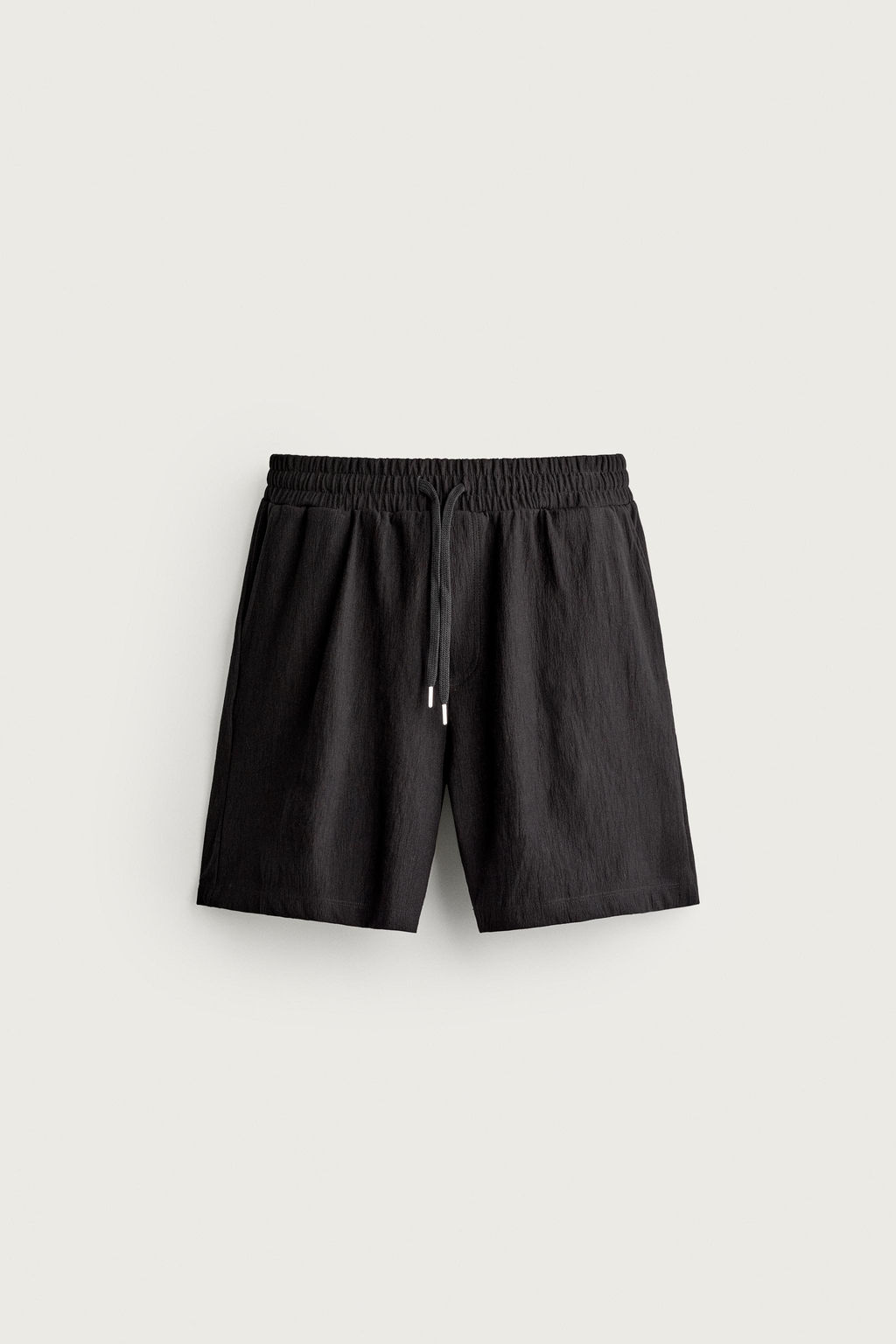 BERMUDA JOGGER ESTRUCTURA / Negro - Zara фото 10