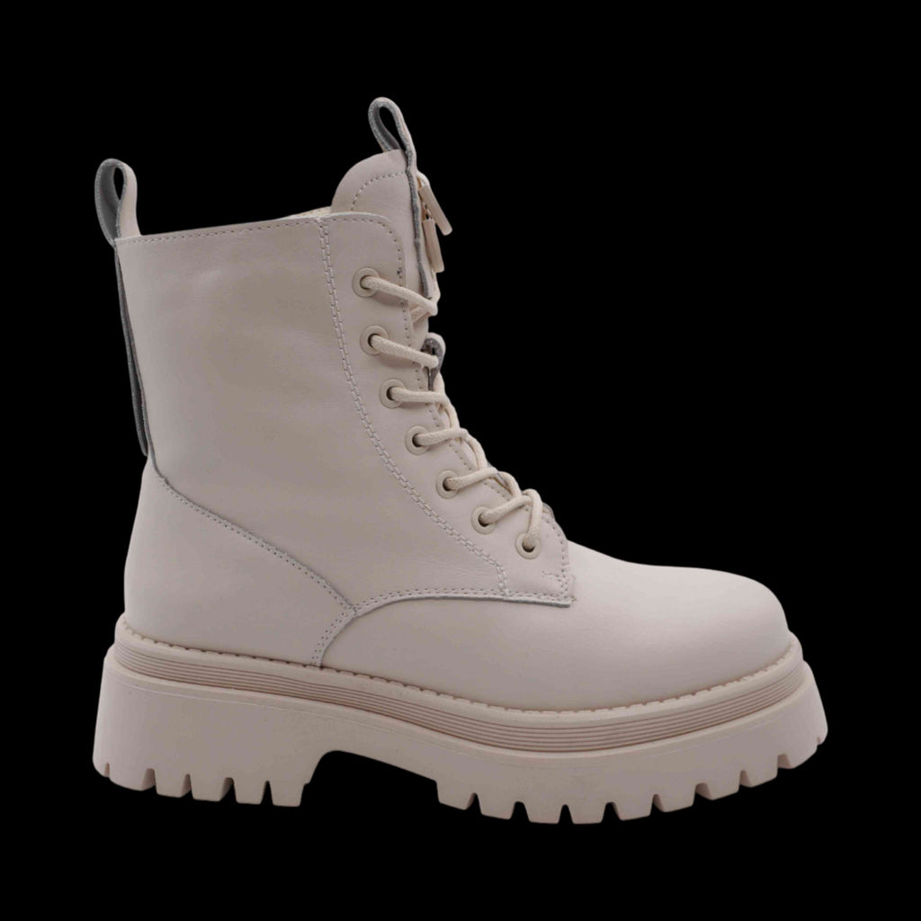 Ботинки на меху PL291-2 бежевые