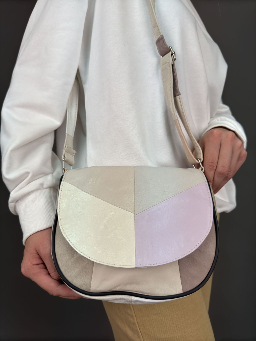 Сумка женская из телячьей кожи