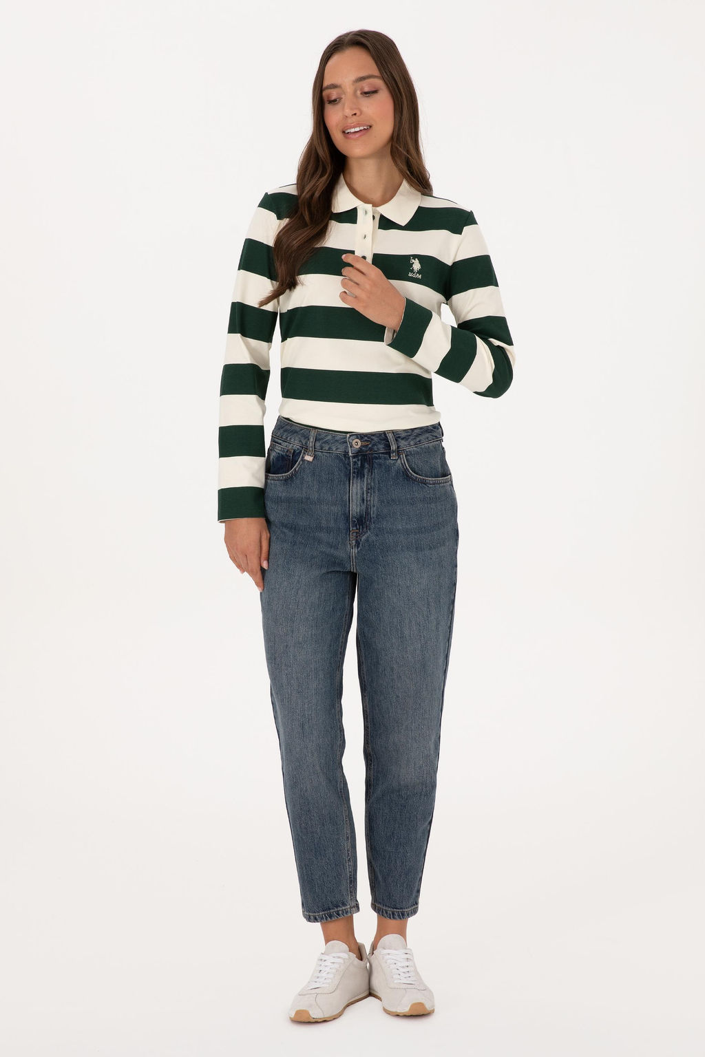 Kad_n Ye_il Jean Pantolon Sepette S_rpriz _ndirim - U.s. polo assn фото 9
