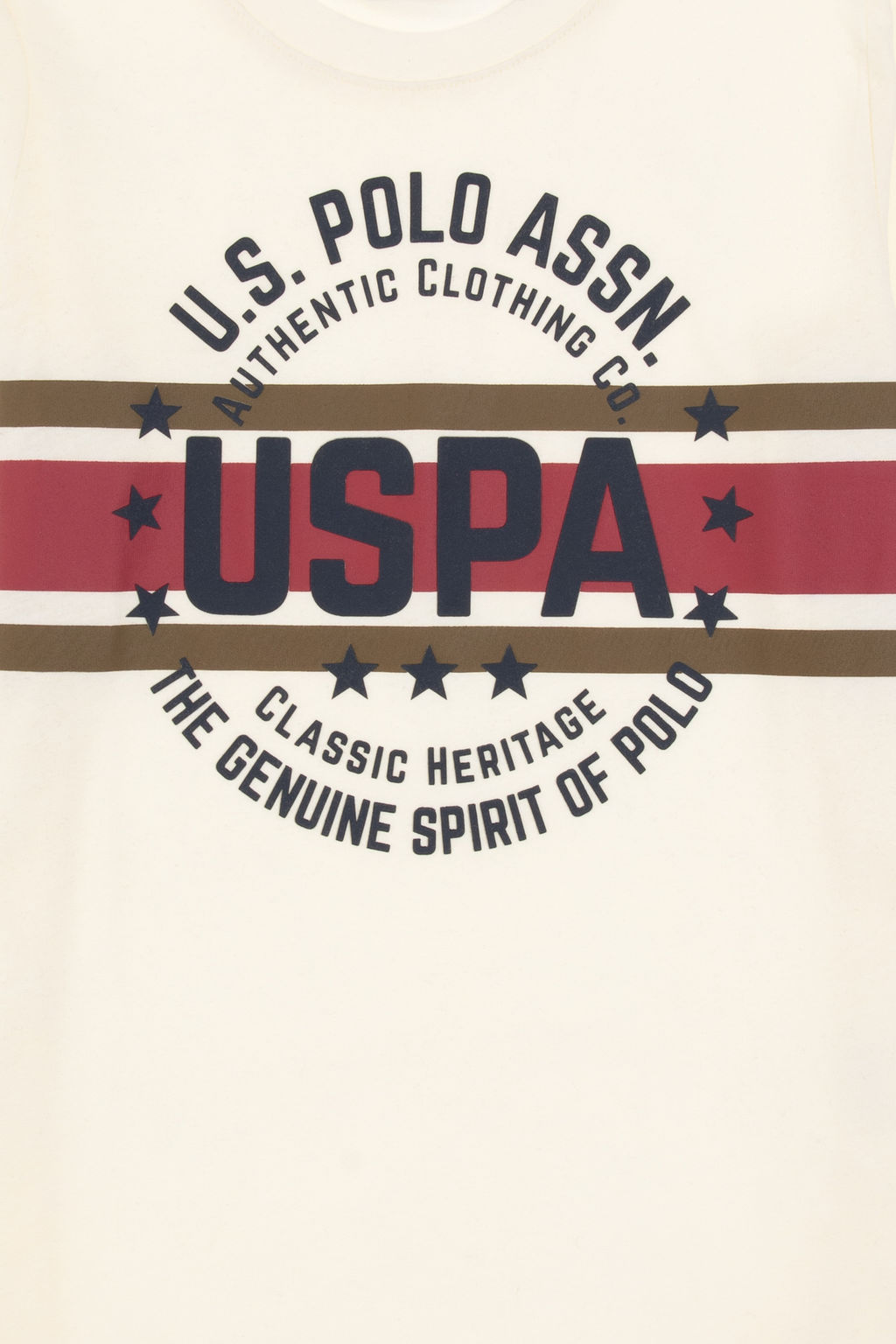 Erkek _ocuk Krem Bisiklet Yaka Sweatshirt - U.s. polo assn фото 8