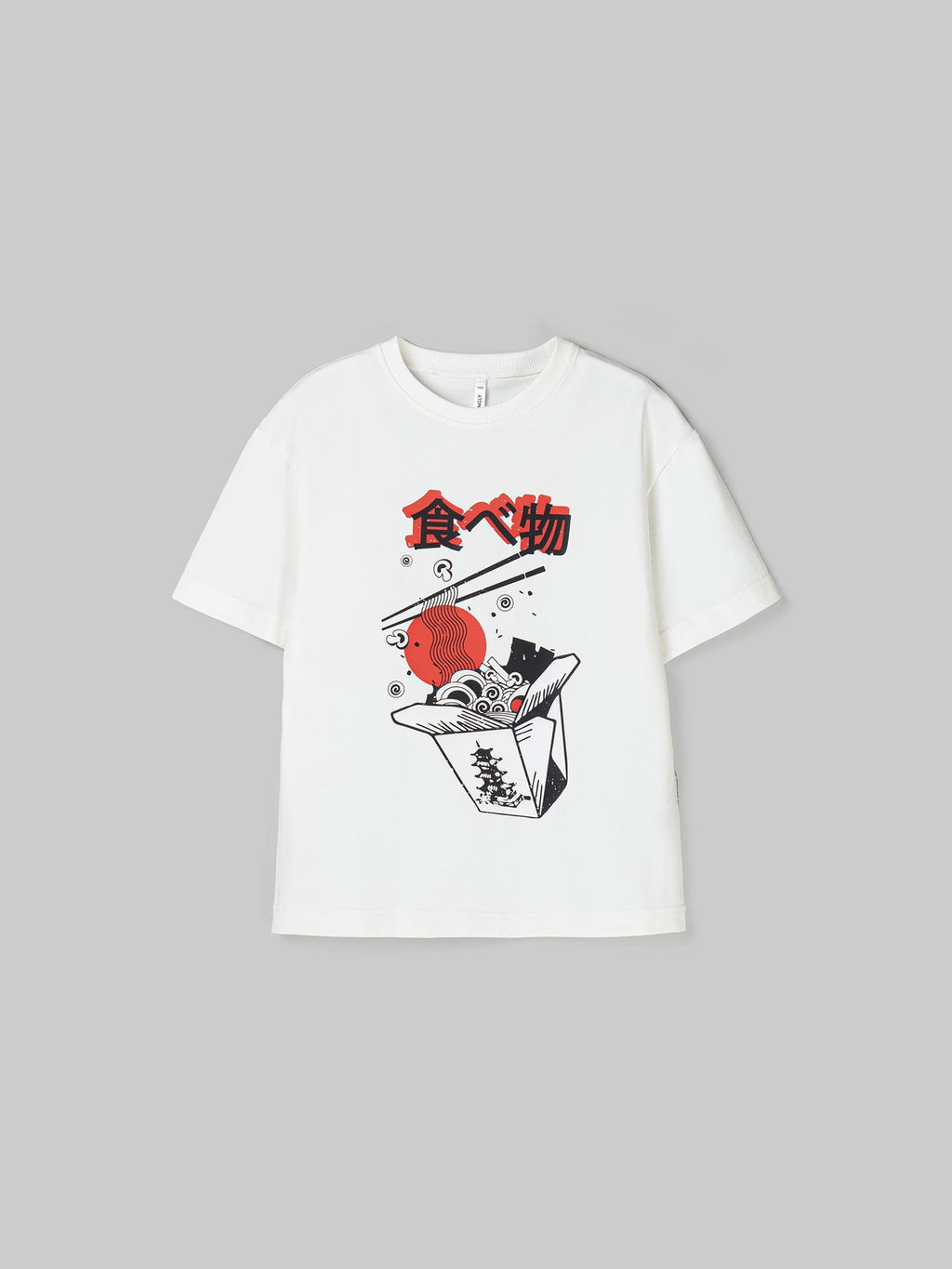 Футболка оверсайз Тофу с принтом 7+ - Bungly фото 2