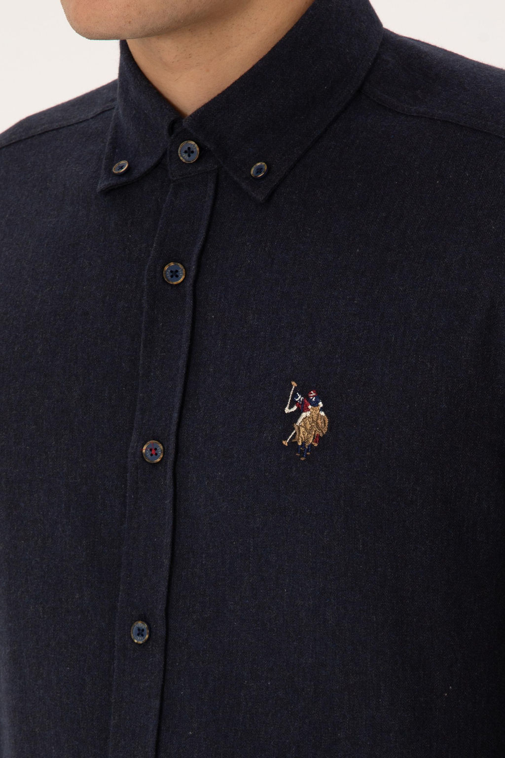 Erkek Lacivert Uzun Kollu Basic G_mlek - U.s. polo assn фото 7