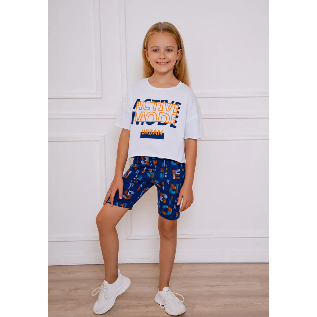 Комплект футболка кулирка, лосины кулирка с лайкрой 7032100103 - Youlala фото 6