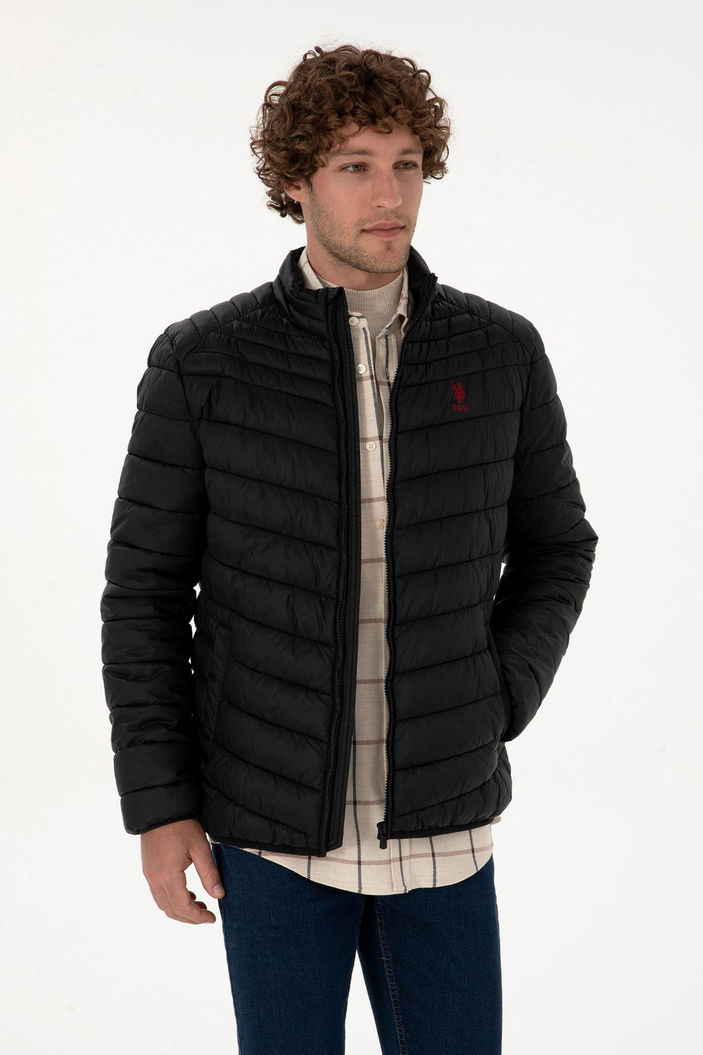 Erkek Siyah Mont Sepette S_rpriz _ndirim - U.s. polo assn фото 3