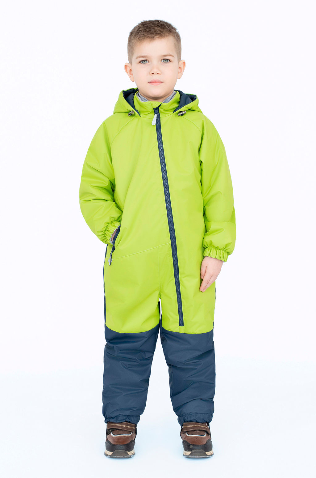 Комбинезон демисезонный салатовый 30-042 (116, 60)