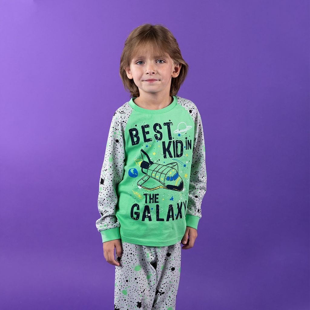 CRB wear/CSKB 50019-38 Комплект для мальчика (джемпер, брюки), ментоловый/Ex.Cherubino  фото 3