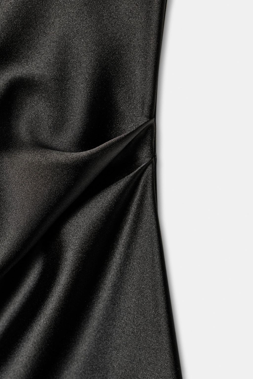 LONG SATIN TOP WITH FRINGING - Zara фото 10