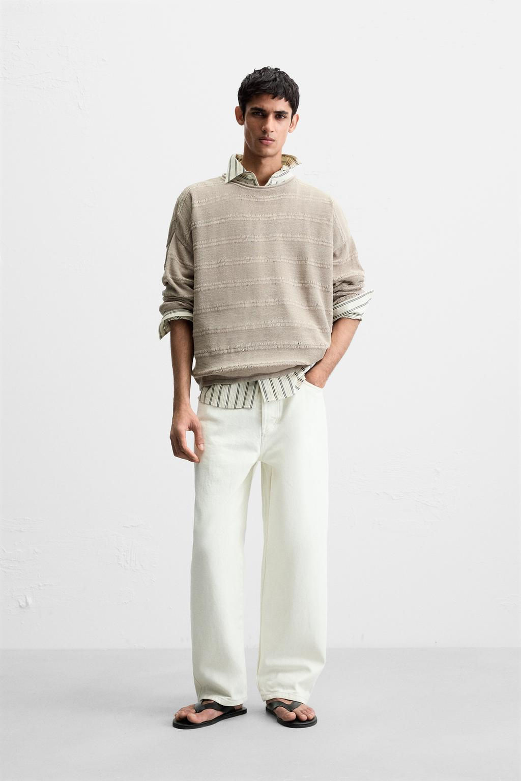 TEXTURED SWEATER - Zara фото 8