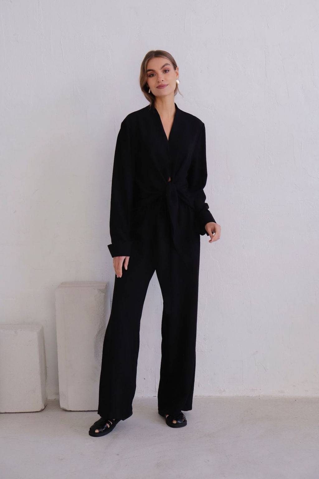 10356 Костюм с завязками черный - Martichelli фото 6