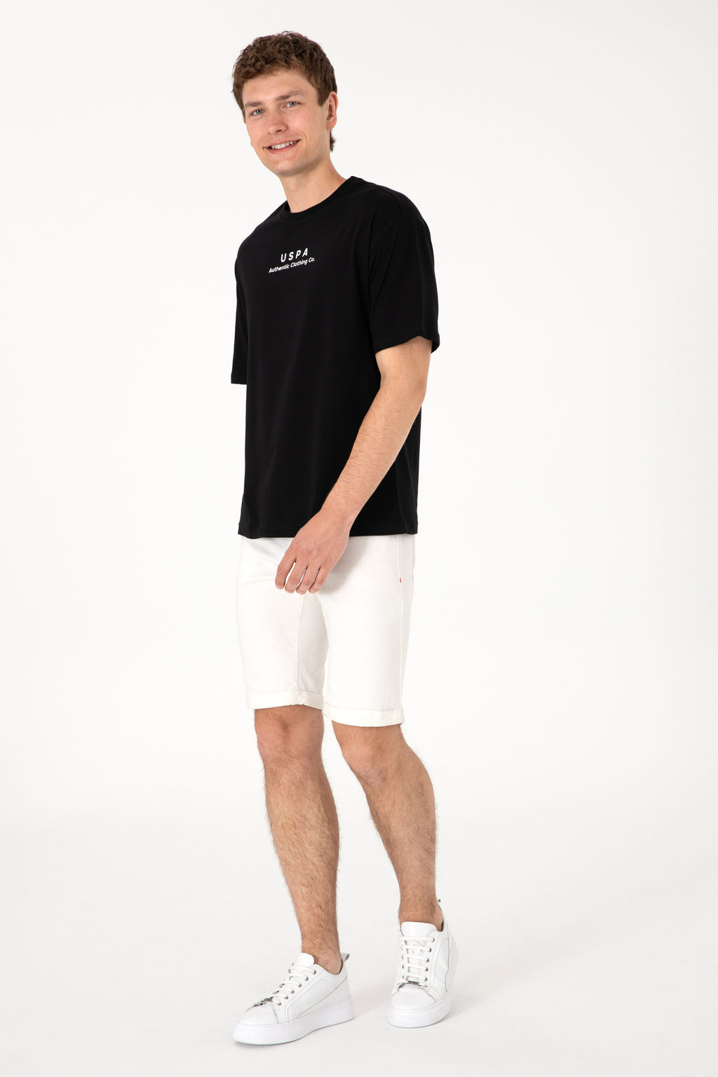 Футболка мужская U.S. Polo Assn черная хлопок  фото 19