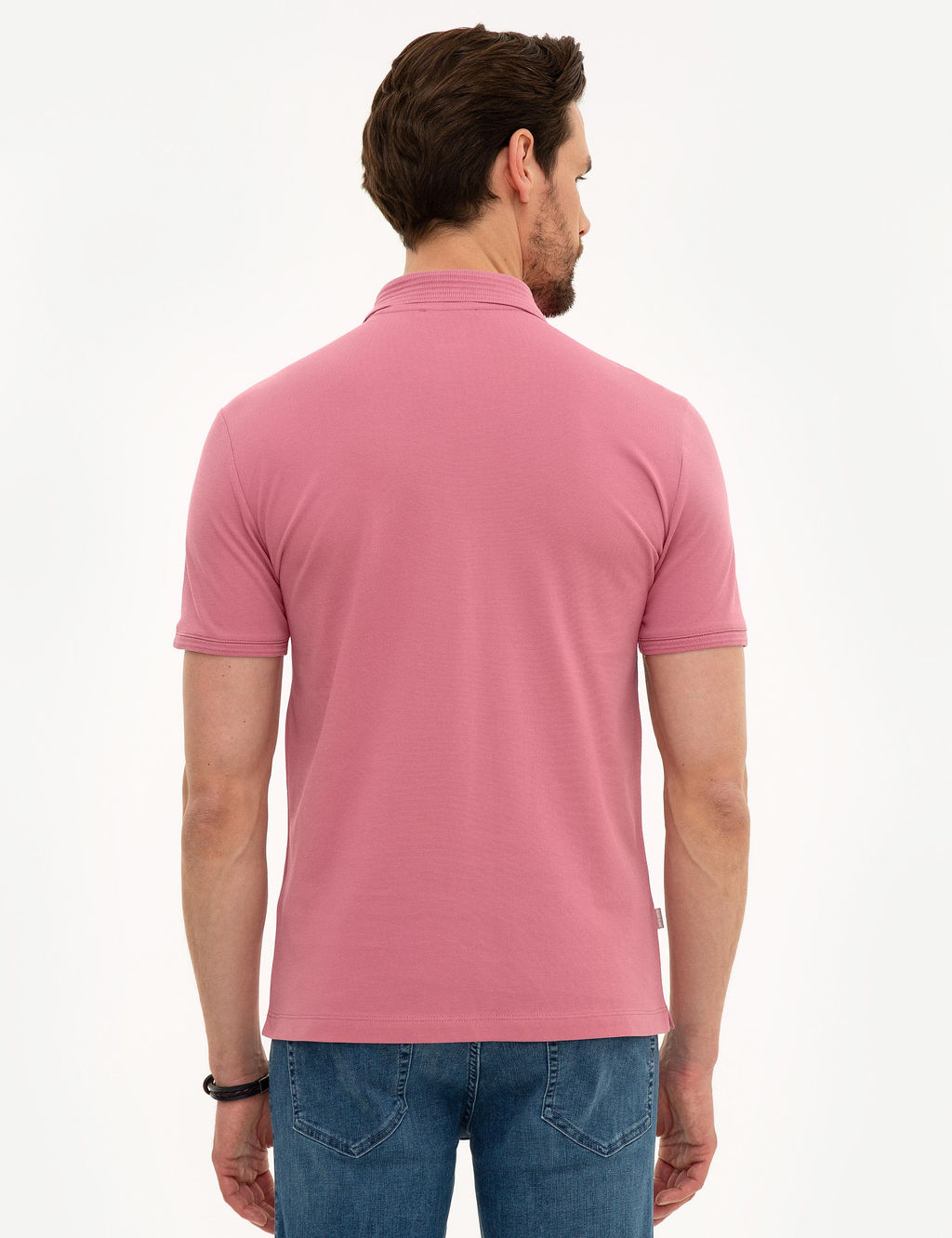 G_l Kurusu Slim Fit Polo Yaka Basic Ti__rt