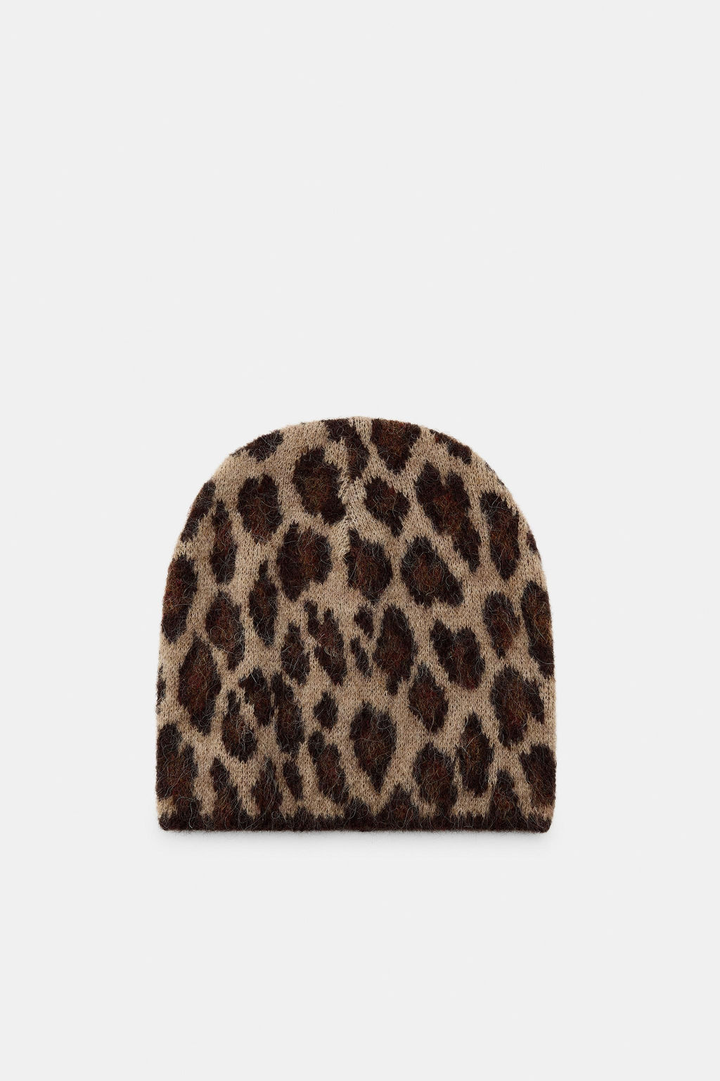 ANIMAL PRINT KNIT BEANIE - Zara фото 3