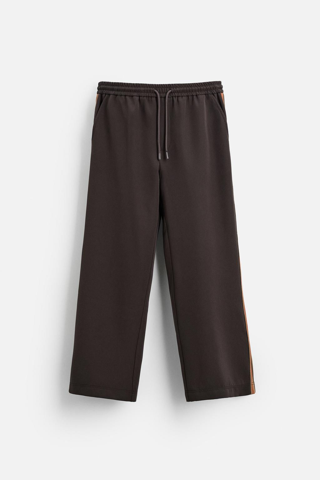 TECHNICAL TROUSERS WITH SIDE PANEL - Zara фото 22