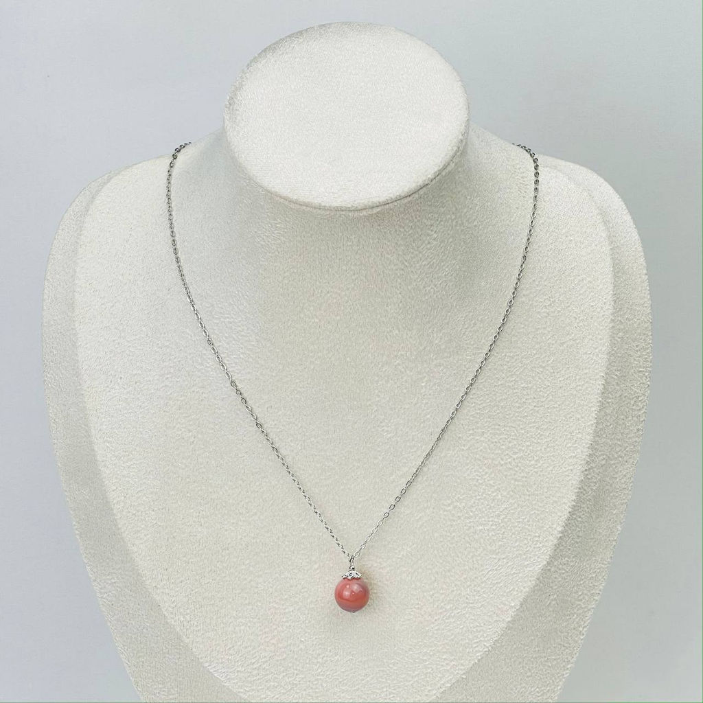 Кулон на цепочке из Агата