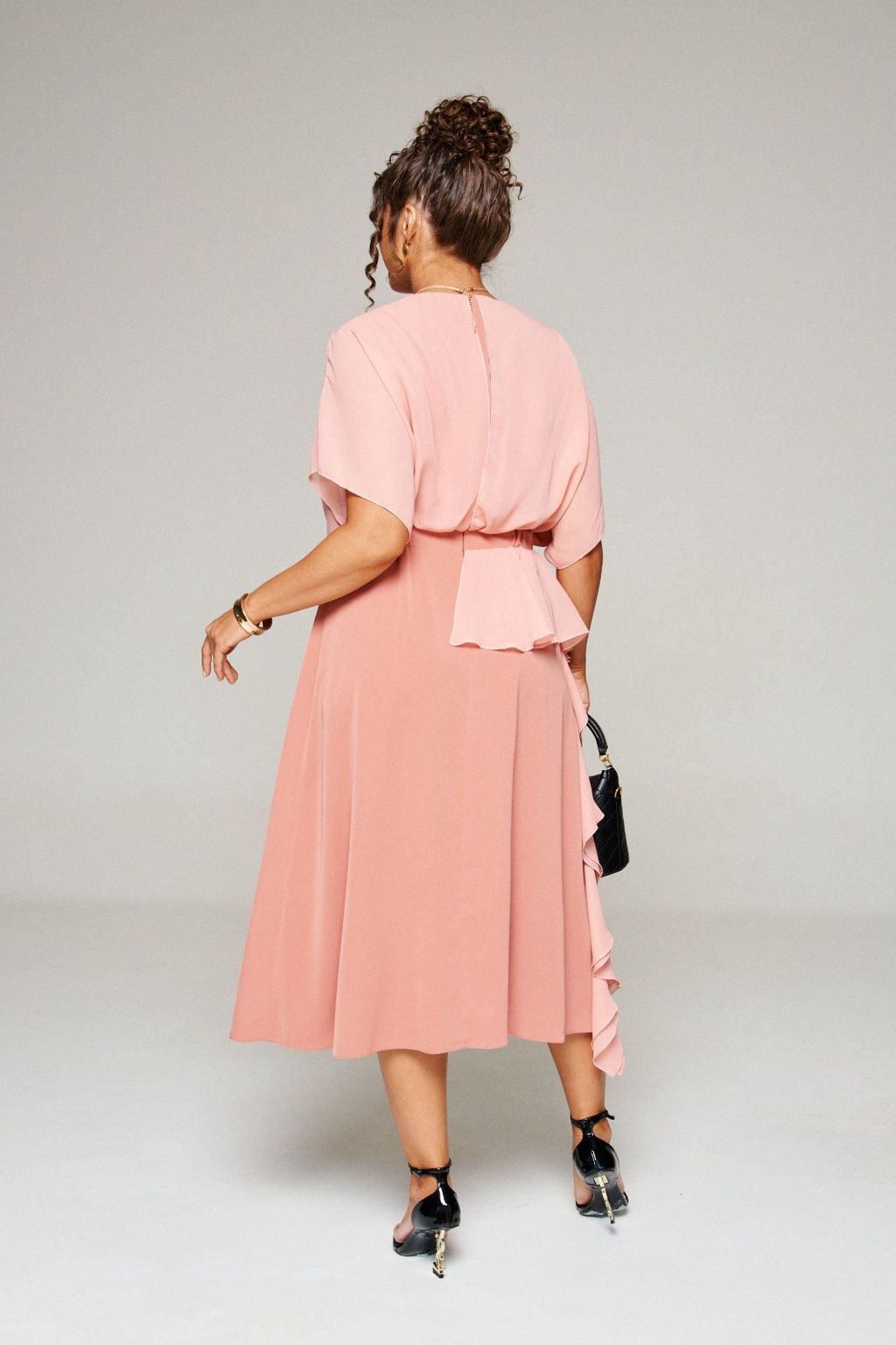 Платье 6357 коралл