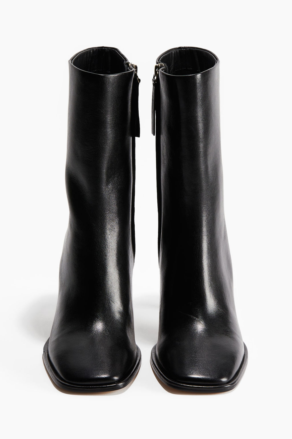 Botines de piel con tacon - H&m фото 2