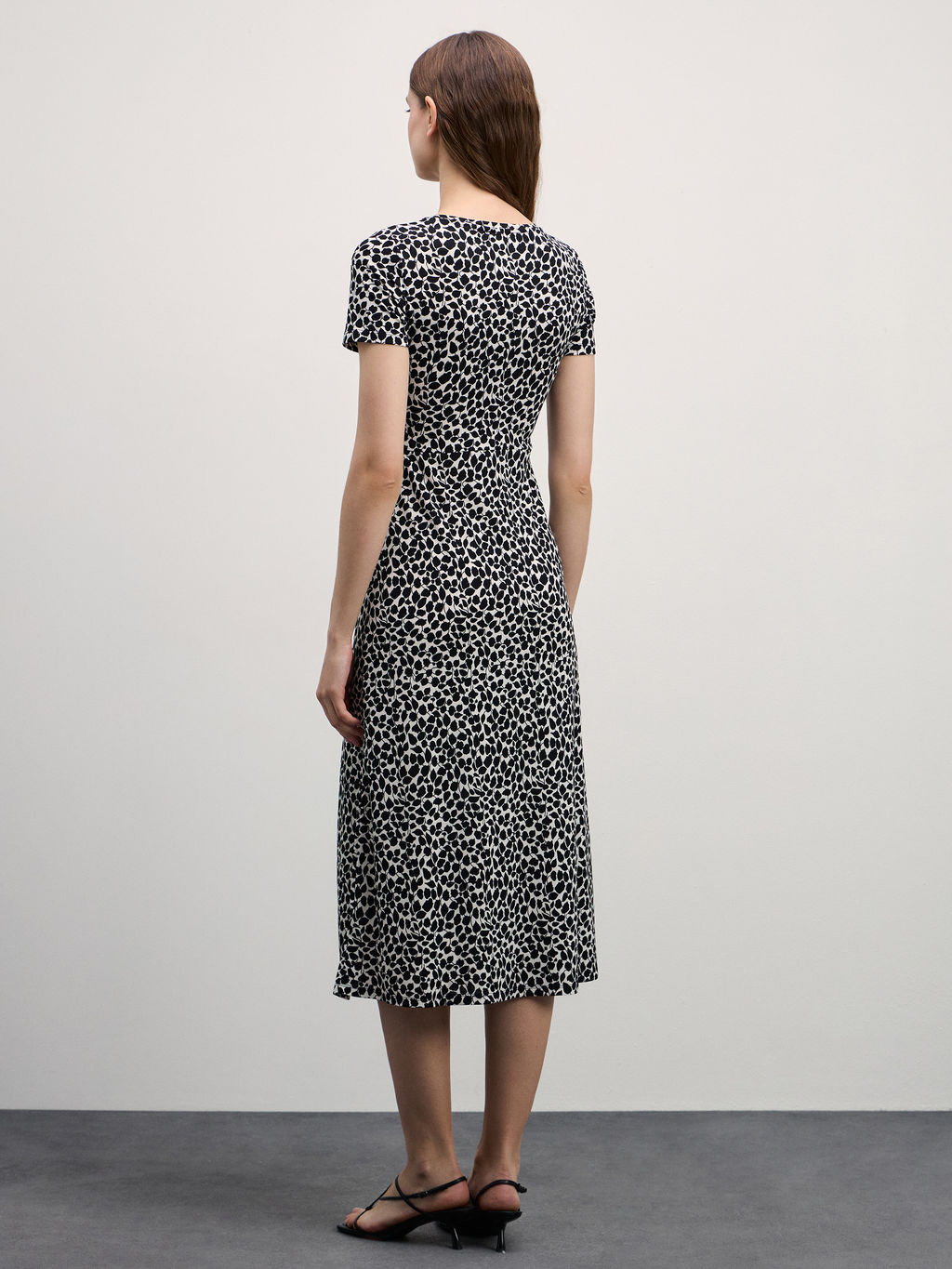 Платье миди с разрезом / Zarina  фото 3