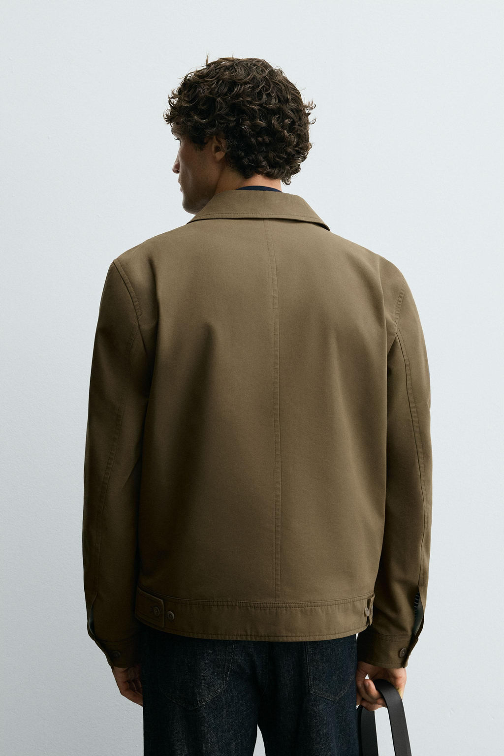 COTTON BLEND TECHNICAL JACKET - Zara фото 3