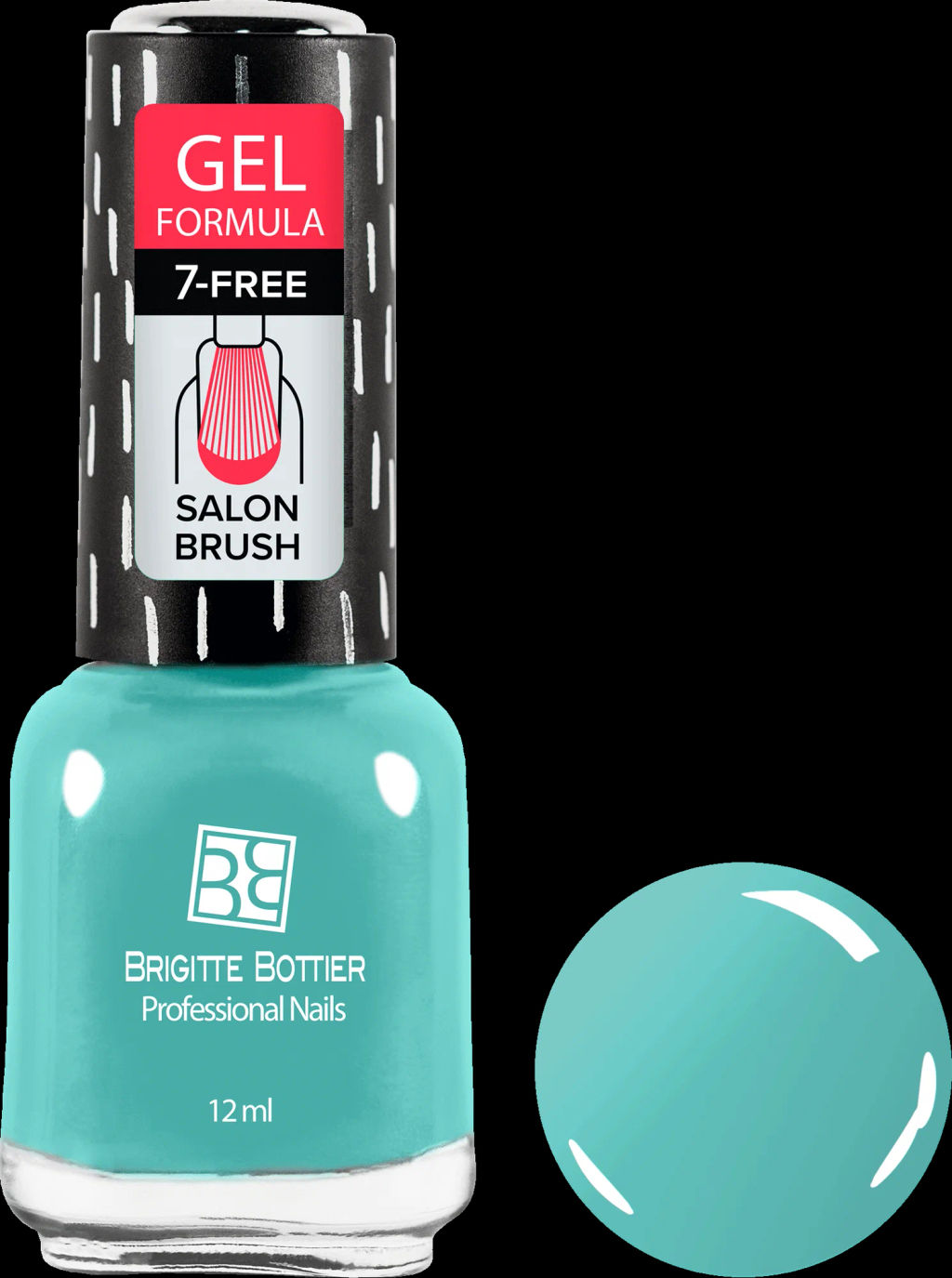 Brigitte Bottier Лак д/ногтей GEL FORMULA тон 38 тиффани 12мл BB-GF38