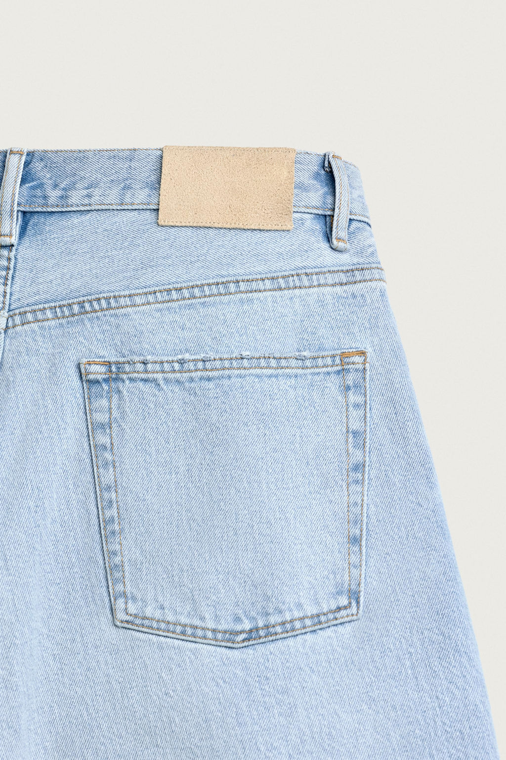 BERMUDA DENIM LOOSE FIT / Azul claro - Zara фото 8
