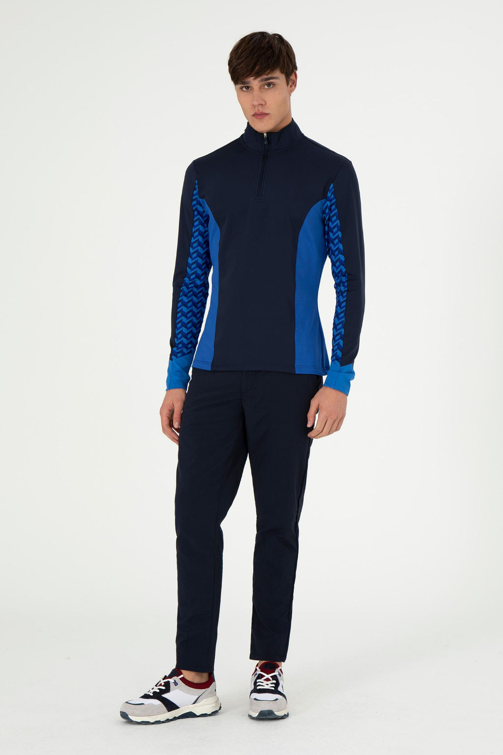 Мужские темно-синие брюки из плотной ткани Неожиданная скидка в корзине - U.s. polo assn фото 3