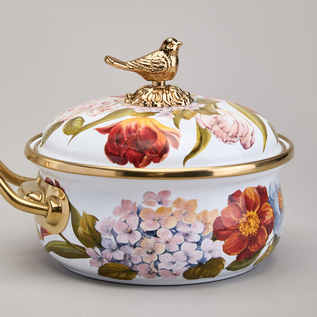 КОВШ AGNESS ЭМАЛИРОВАННЫЙ, СЕРИЯ ФЛАНДРИЯ, 14СМ / 0,9Л  фото 6