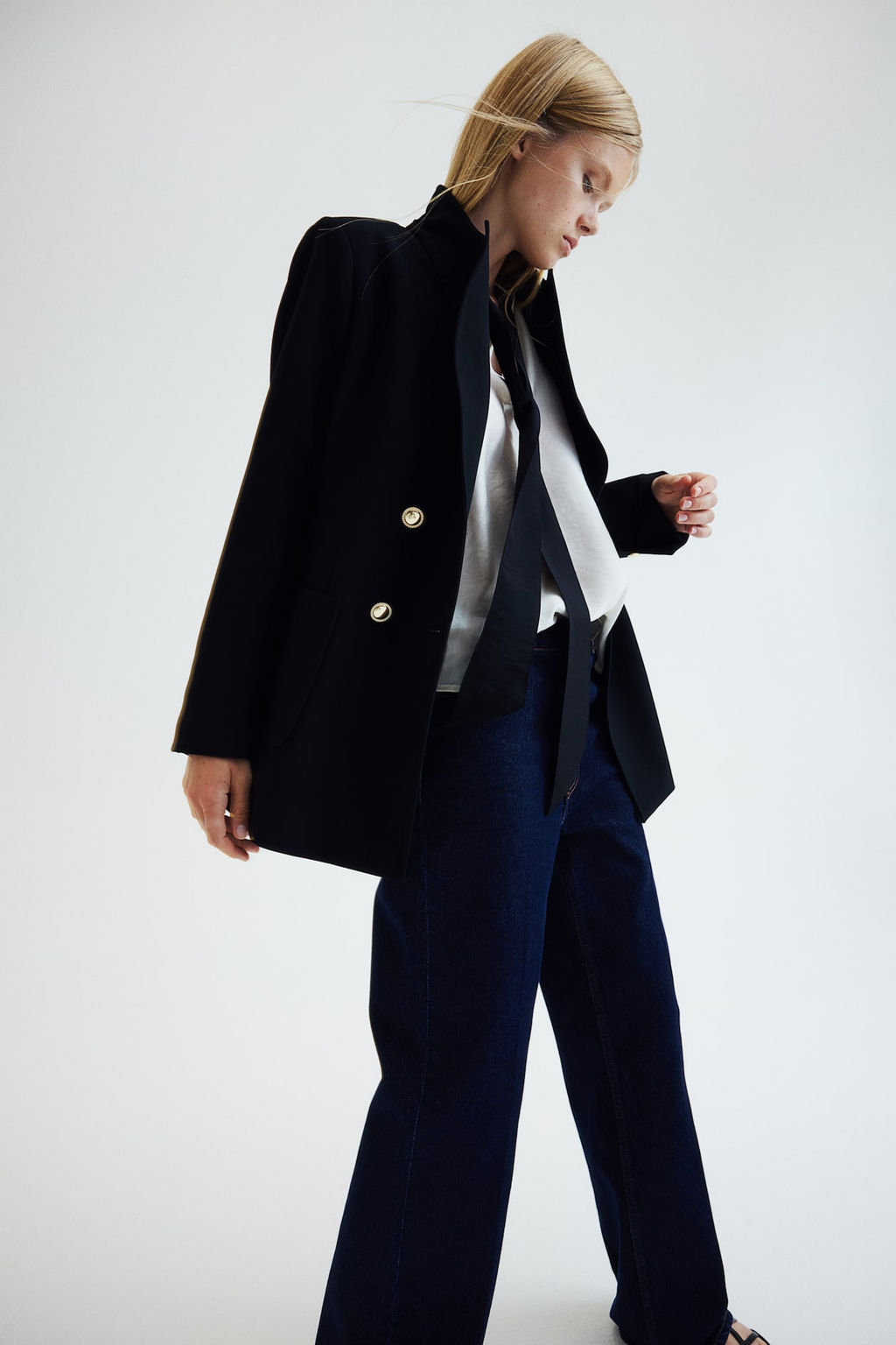 Americana con detalles de boton - H&m фото 5